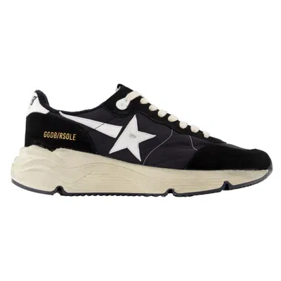Golden Goose Running Sneakers -  Deluxe Brand - Leather - Black In Black