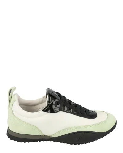 Ferragamo Detroit 1 Sneakers In White