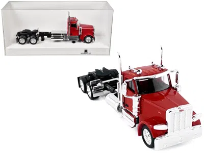Ho Logistics Replicas Peterbilt 589 2-axel Day Cab Red 1/87 (ho) Plastic Model Car By Ho Logistics