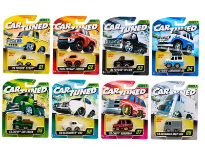 Car Tuned Mainline 2025 Series 7 Set Of 8 Pieces Diecast Model Cars By Cartuned