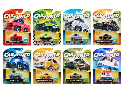 Car Tuned Hobby/alt 2025 Series 4 Set Of 8 Pieces Diecast Model Cars By Cartuned