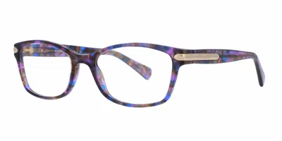 Coach Rectangle-frame Glasses In Multi