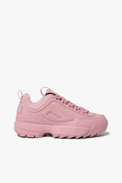 Fila Women's Disruptor Ii Premium Chunky Sneaker In Coral Blush In Pink