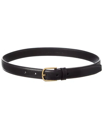 Totême Toteme Leather Belt In Black