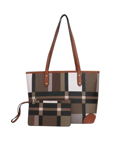 Ar New York Women's Large Capacity Tote Bag In Brown In Brown