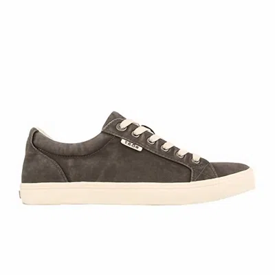 Taos Men's Starsky Sneaker In Graphite Distressed In Gray