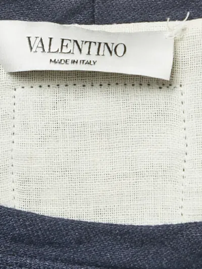 Pre-owned Valentino Patch-embellished Sweater In Blue