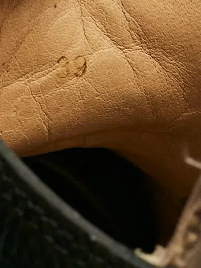 Pre-owned Christian Louboutin Fun Louis Junior High-top Sneakers In Brown