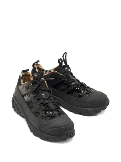 Pre-owned Burberry Arthur Chunky Sneakers In Black