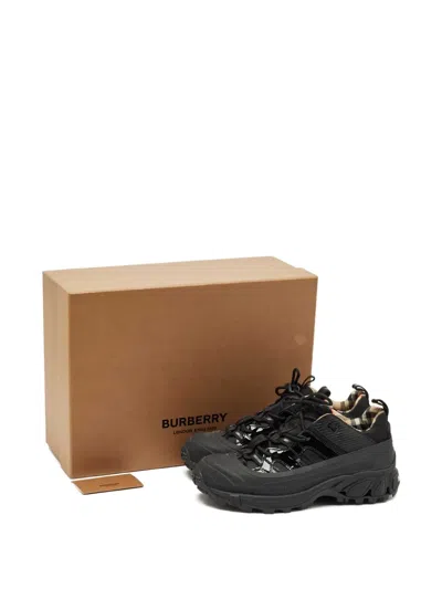 Pre-owned Burberry Arthur Chunky Sneakers In Black