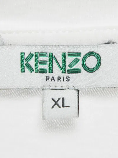 Pre-owned Kenzo Logo-detail T-shirt In White