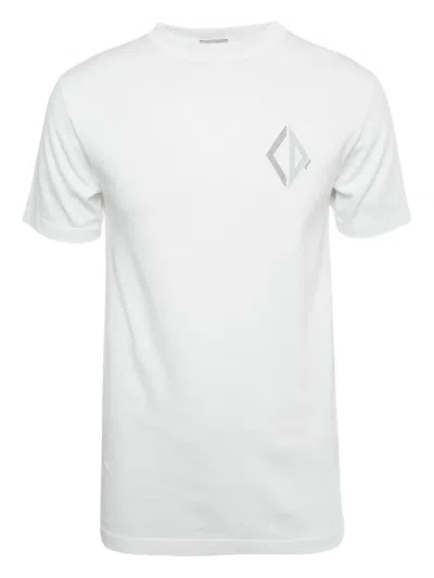 Pre-owned Dior Cd Diamond T-shirt In White