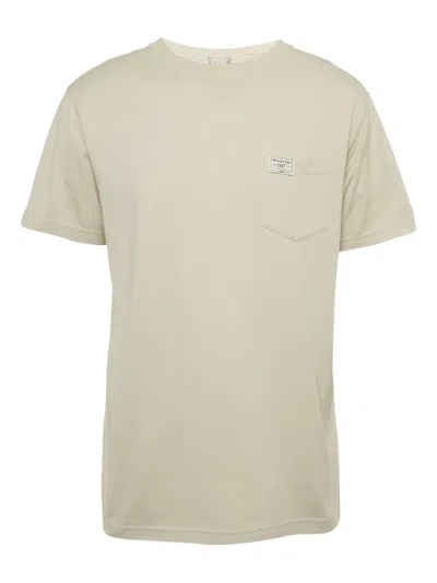 Pre-owned Dior 1947 Embroidered Logo T-shirt In Neutral