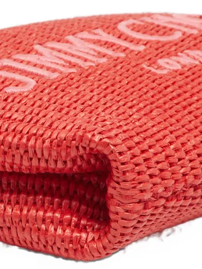 Pre-owned Jimmy Choo Callie Chain-strap Shoulder Bag In Red