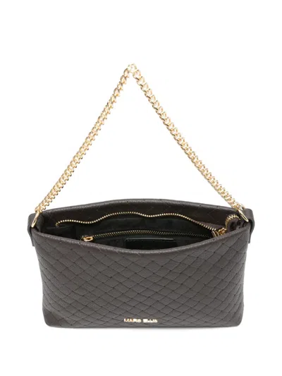 Marc Ellis Quilted Chain-strap Cross Body Bag In Brown