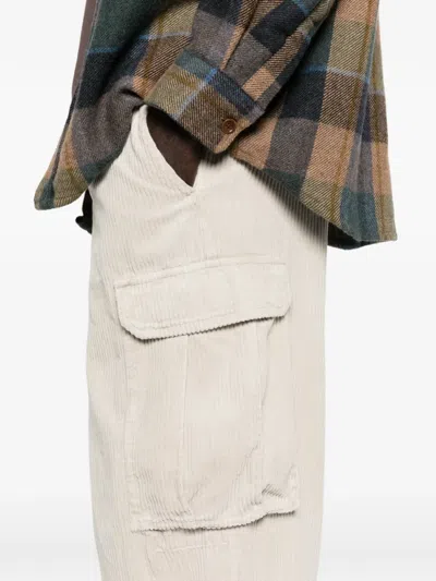 Keeling Corduroy Cargo Pants In Neutral