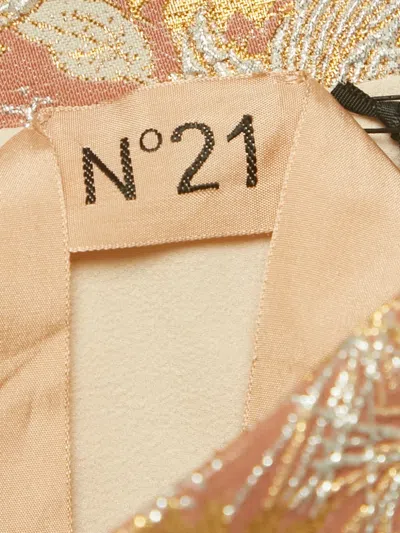 Pre-owned N°21 Floral-detail Mini Skirt In Pink