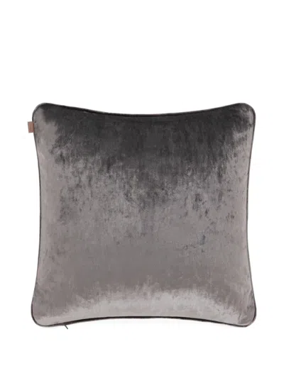 Etro Home Pegasus Appliqué Cushion In Brown