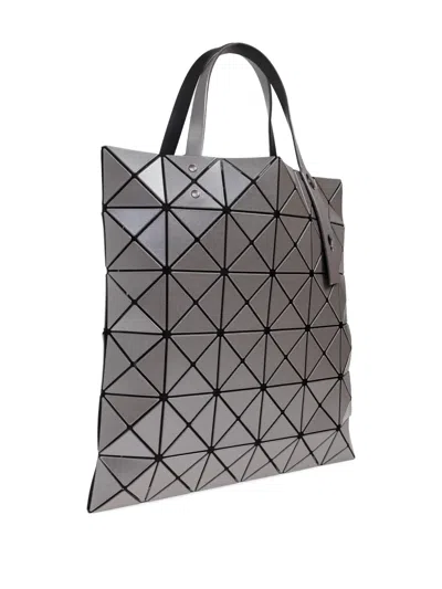 Bao Bao Issey Miyake Lucent Geometric Panels Tote Bag In Gray