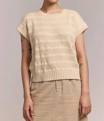 M.patmos Charlotte Top In Ivory In Neutral