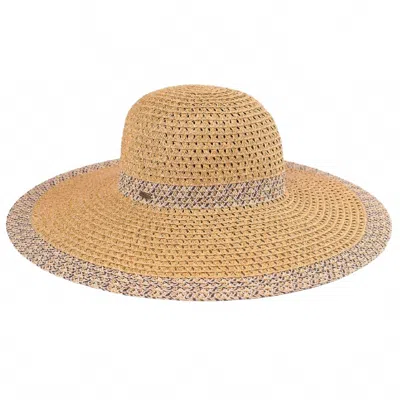 C.c Beanie Womens Braided Wide Brim Hat In Lilac In Brown