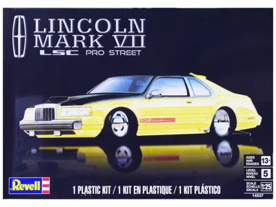 Revell Level 5 Model Kit Lincoln Mark Vii Lsc Pro Street 1/25 Scale Model By