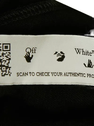 Pre-owned Off-white Logo Sleeveless Tank Top In Black