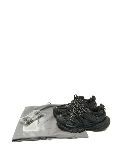 Pre-owned Balenciaga Track Lace-up Sneakers In Black