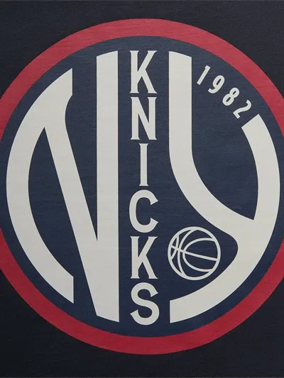 Kith X New York Knicks Graphic T-shirt In Blue