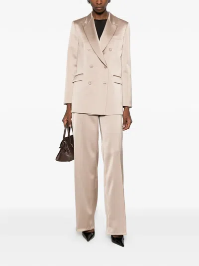 Blanca Vita Wide-leg Palazzo Pants In Neutral