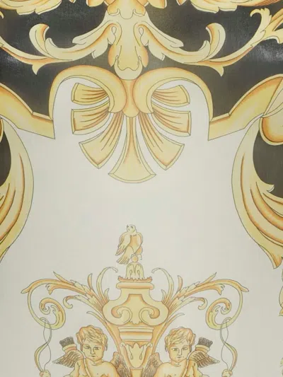 Pre-owned Versace Short-sleeve Tunic In Black