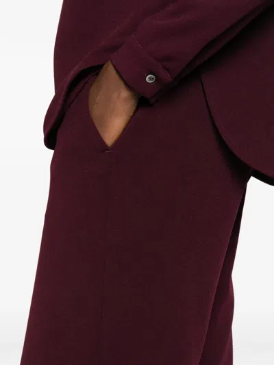 Blanca Vita Side-pockets Tailored Trousers In Brown