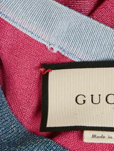 Pre-owned Gucci Printed Sweater In Blue