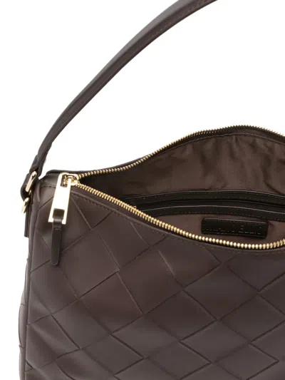 Marc Ellis Woven-design Tote Bag In Brown