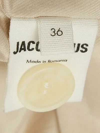 Pre-owned Jacquemus Le Splash Cut-out Blazer In Neutral