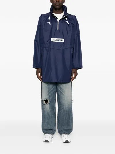 Napapijri Rainforest Axl Anorak In Blue