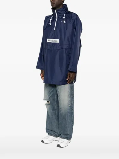 Napapijri Rainforest Axl Anorak In Blue