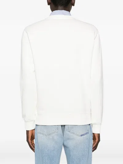 Drôle De Monsieur Long-sleeved Sweatshirt In Neutral