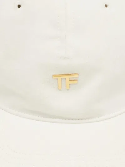 Pre-owned Tom Ford Cotton Baseball Cap In Neutral