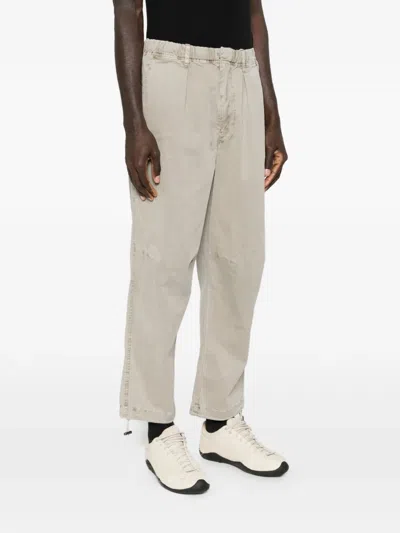 Keeling Drawstring Pleated Trousers In Neutral