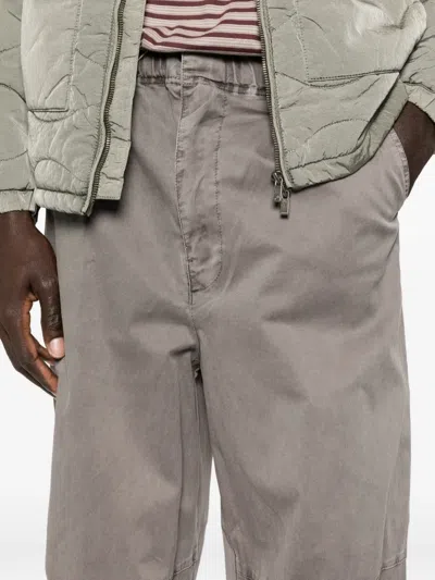 Keeling Gabardine Trousers In Gray