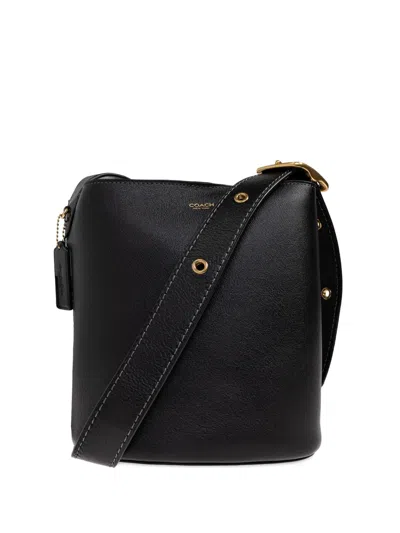 Coach Tory Burch Bucket Tote Bag In Black