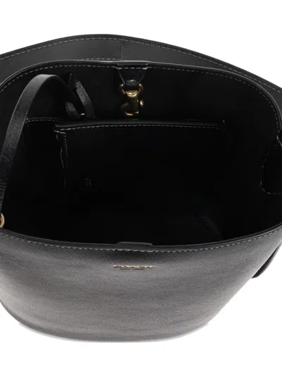 Coach Tory Burch Bucket Tote Bag In Black
