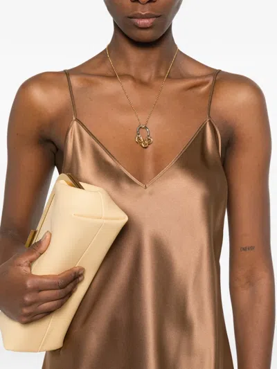 Joseph Clea V-neck Top In Brown