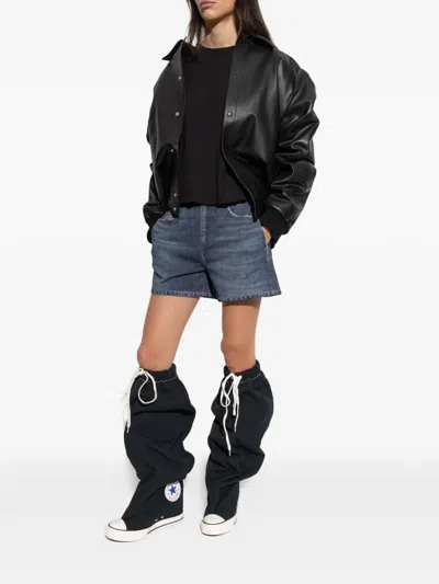 Rag & Bone Long-sleeved T-shirt In Black
