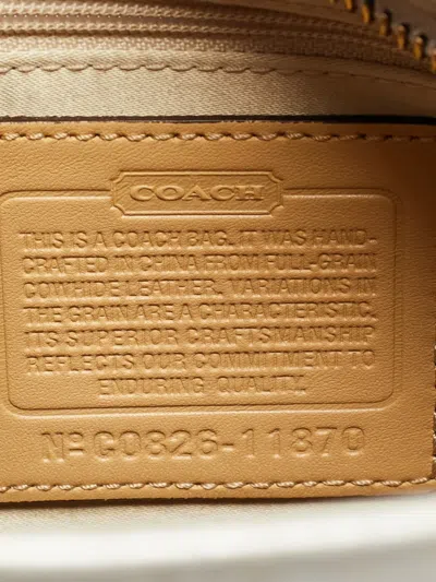 Pre-owned Coach Carly Shoulder Bag In Silver