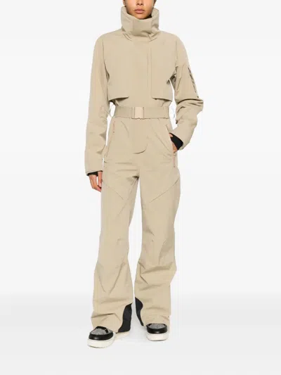 Cordova Belted Ski Suit In Neutral