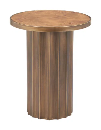 Hivvago Afinato Side Table Brown