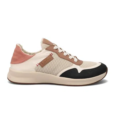 Taos Women's Direction Sneaker In Beige/rosette Multi In Multi