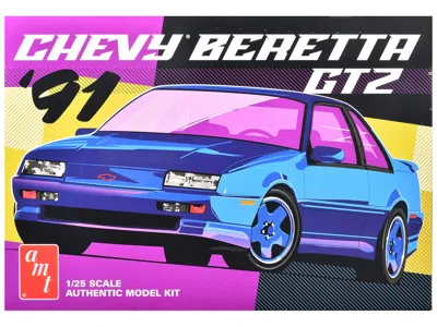 Amt Skill 2 Model Kit 1991 Chevrolet Beretta Gtz 1/25 Scale Model By  In Multi